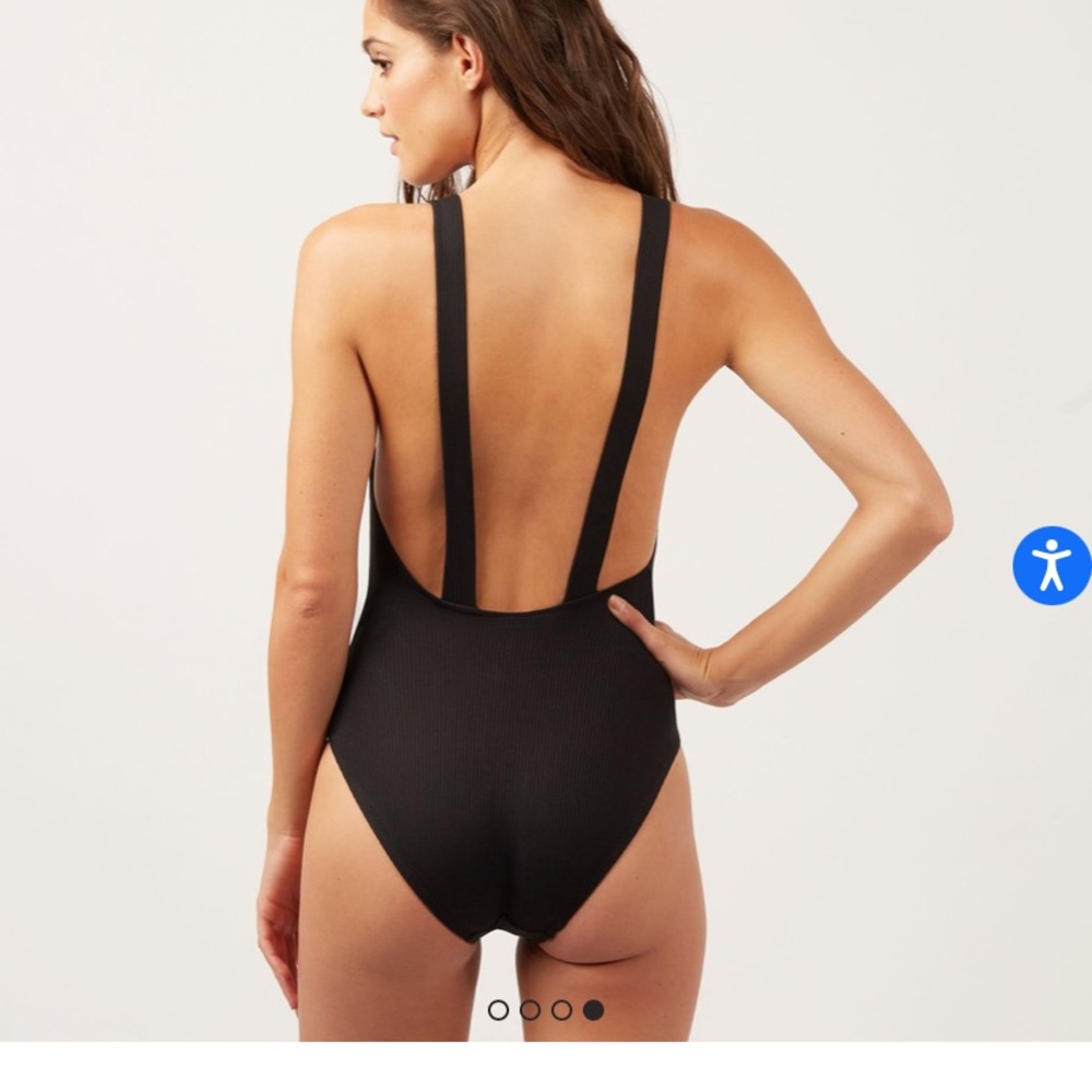 Andie The Montauk Ribbed Large One Piece